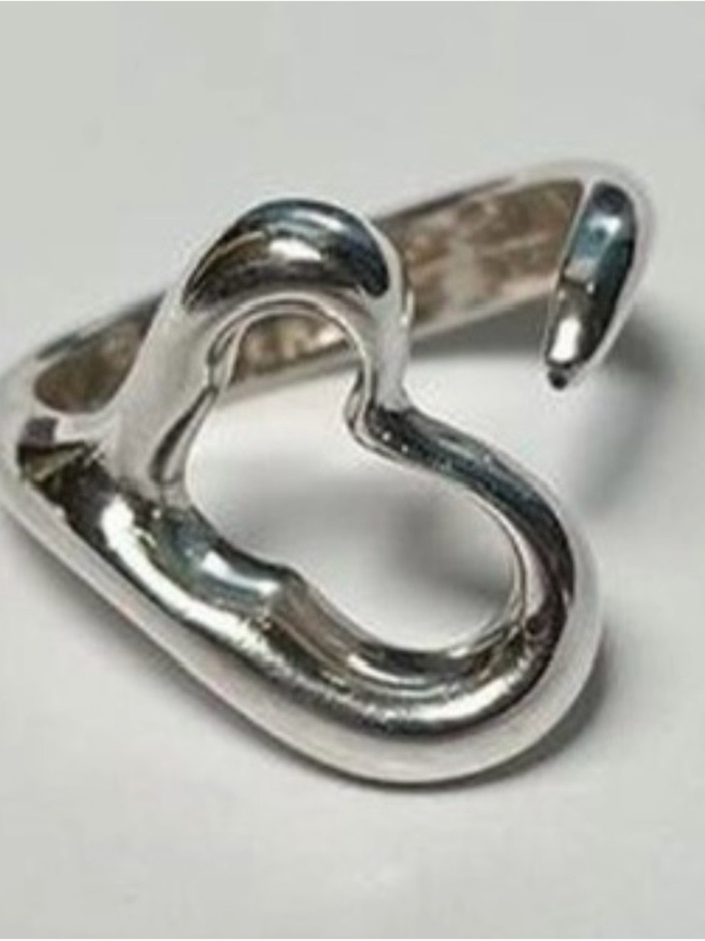Elsa Peretti Open Heart-Ring - 925 Sterling Silver